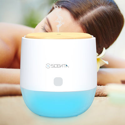 SCENTA Bluetooth Control LED Light 30ml Wood Essential Oil Diffuser For Bedroom